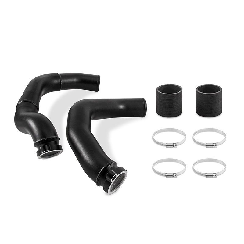 Mishimoto — Mishimoto 2015+ BMW F8X M3/M4 Charge Pipe Kit - Wrinkle Black
Turbo Intercool Pipe - view 4